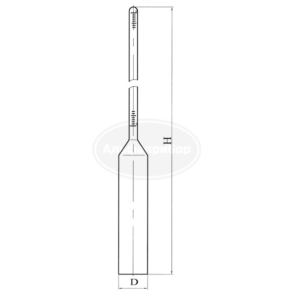 Эвдиометр, эскиз 1-41