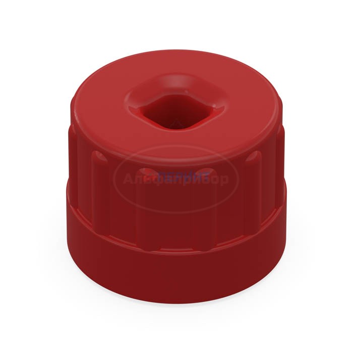 Пробка с отверстием к микропробирке с юбкой устойчивости 1,5 мл