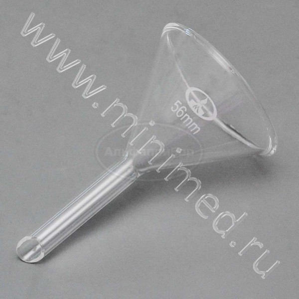 Воронка лабораторная В-56-80,ТС, МиниМед, упаковка 12 / кор.288шт