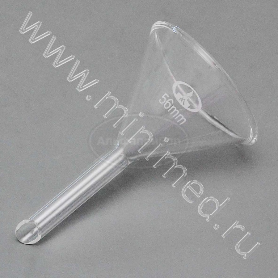 Воронка лабораторная В-56-80,ТС, МиниМед, упаковка 12 / кор.288шт