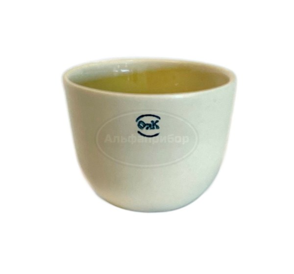 Тигель низкий фарфоровый № 6 (75х57 мм)