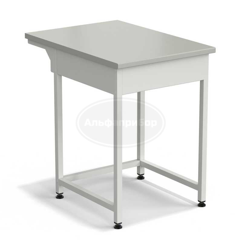 Стол-приставка 600х850х850 мм, раб. поверхность - серый ламинат