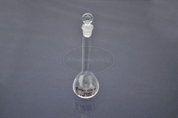Колба мерная 2-250 с притертой пробкой ПМ