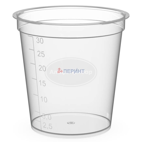 Стакан мерный без носика 30 мл