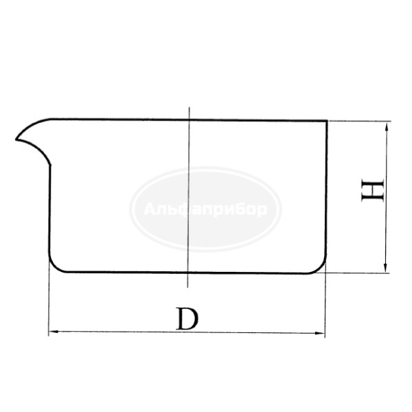 Чашка ЧКЦ-1-1000 ГОСТ 25336-82