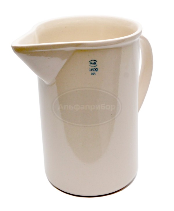 Кружка с носиком фарфоровая №4 1500 мл 120х195 мм