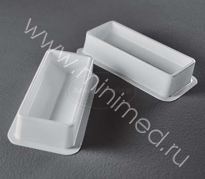Ванночка для многоканальных дозаторов по ТУ 22.29.29-026-29508133-2017, 30мл, белая, п/с, МиниМед, упаковка 15шт/300шт