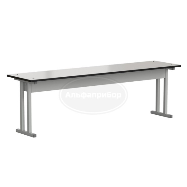 Полка нижняя для стола островного 1500х360х460 мм, Labgrade