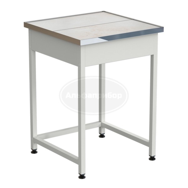 Стол-приставка 610х610х850 мм, раб. поверхность - керамика