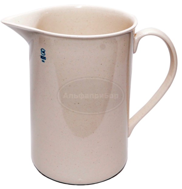 Кружка с носиком фарфоровая №5 2000 мл 135х205 мм