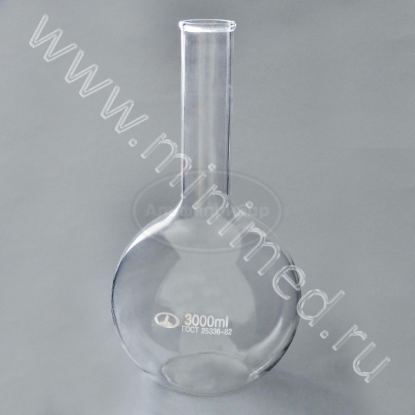 Колба П-2-3000-50 ТУ 9464-019-29508133-2015,ТС, упаковка 2 /8шт, МиниМед