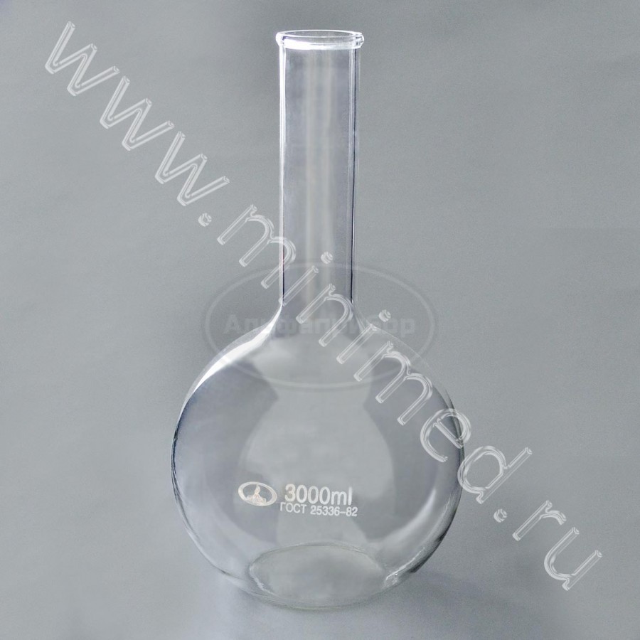 Колба П-2-3000-50 ТУ 9464-019-29508133-2015,ТС, упаковка 2 /8шт, МиниМед