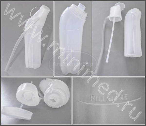 Бутылка для промывки глаз цельная, 500мл, п/э, Кartell, упаковка 1шт