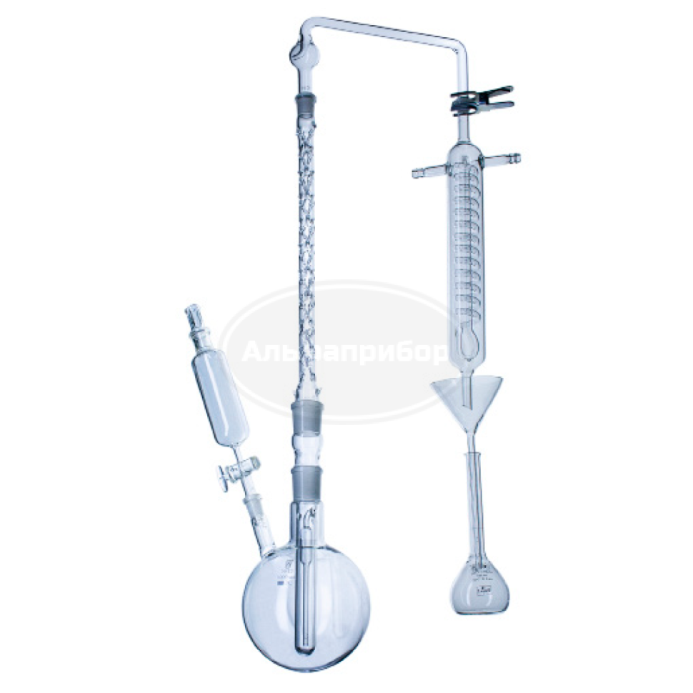 Прибор для перегонки бензойной кислоты без штатива