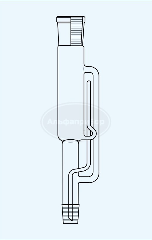 Корпус экстрактора Сокслета 70мл, Technosklo