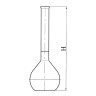 Колба мерная 1-100-1 ГОСТ 1770-74