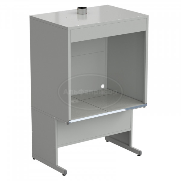 Шкаф для нагревательных печей 1210x870x1895 мм, цвет изделия - серый, раб. поверхность - керамогранит