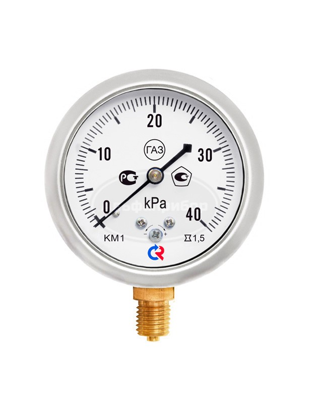 Манометр для измерения низких давлений газов КМ-12