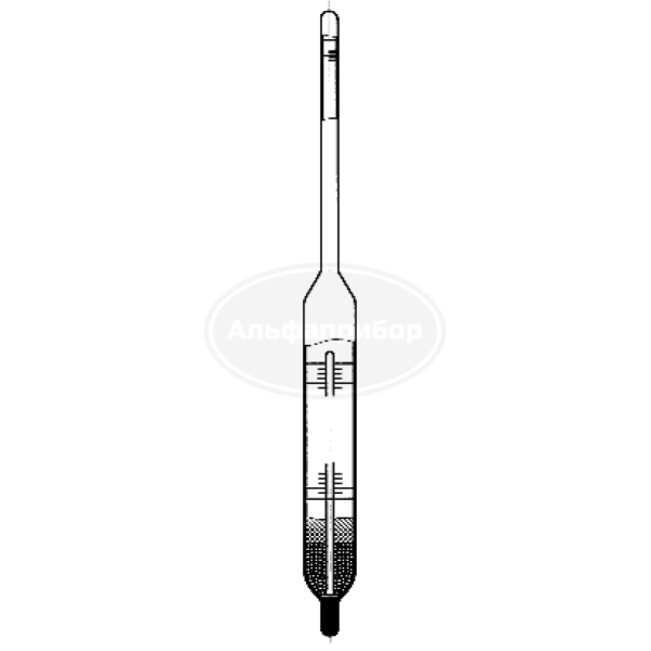 Ареометр-гидрометр АЭГ (тосол, антифриз) ГОСТ 18481-81