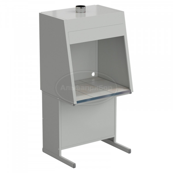 Шкаф для нагревательных печей 920х780х1870 мм, цвет изделия - серый, раб. поверхность - керамика