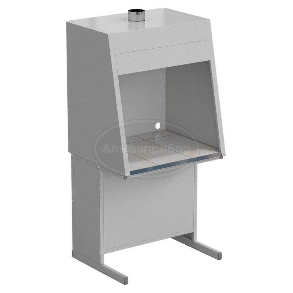 Шкаф для нагревательных печей 920х780х1870 мм, цвет изделия - серый, раб. поверхность - керамика