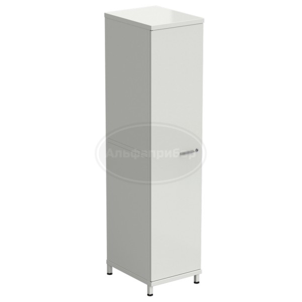Шкаф для одежды одностворчатый 455х575х1970 мм, белый
