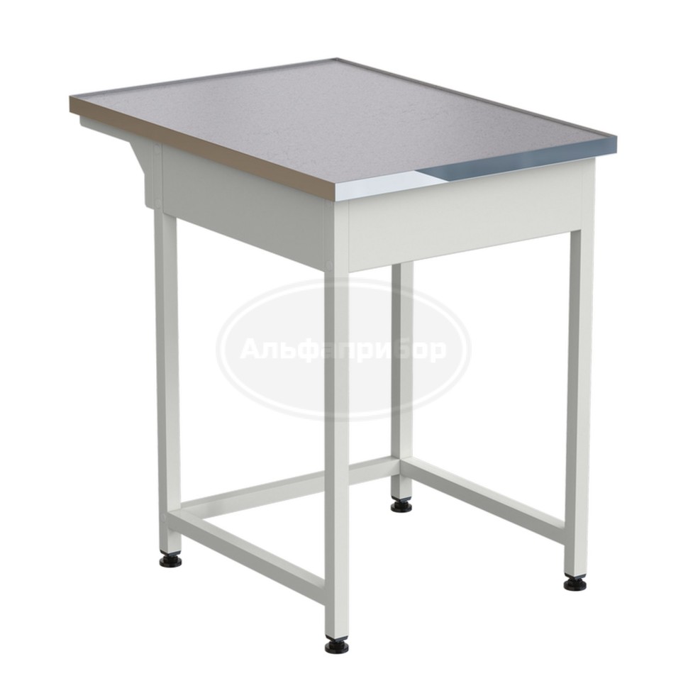 Стол-приставка 610х850х850 мм, раб. поверхность - монолитный керамогранит