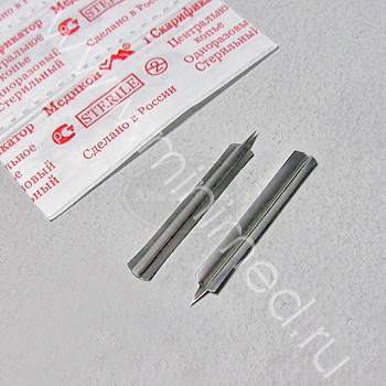 Скарификатор с центральным копьем, Медикон, упаковка 1000шт