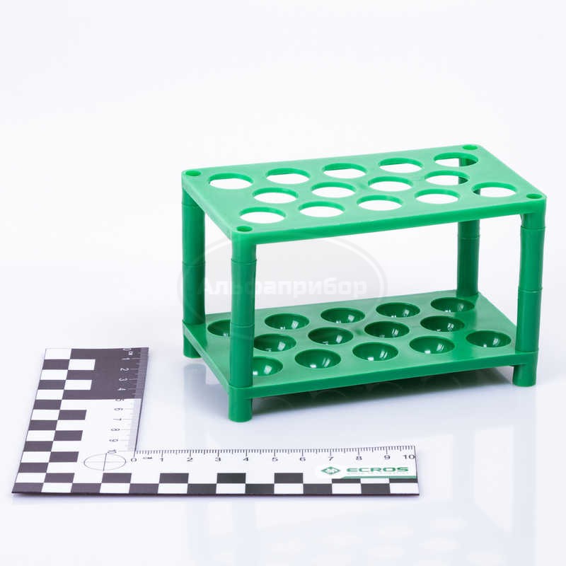 Штатив для пробирок (14 гнезд, h=77 мм)