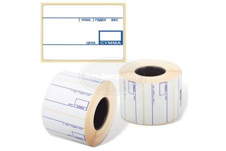 Этикет-лента для весов 58х60мм