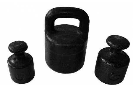 Гиря торговая чугунная (M2-2кг)