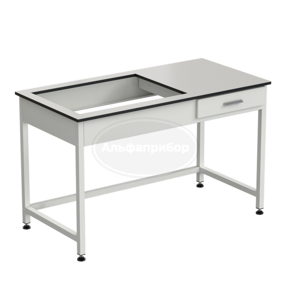 Приставка для весового стола 1200х600х750 мм, раб. поверхность - Labgrade (весовой стол слева)