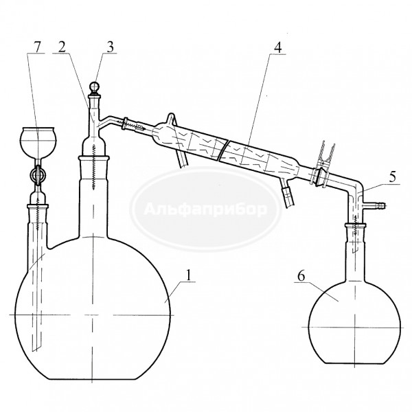 Аппарат для перегонки веществ АПВ-10 (дистиллятор 10 л)
