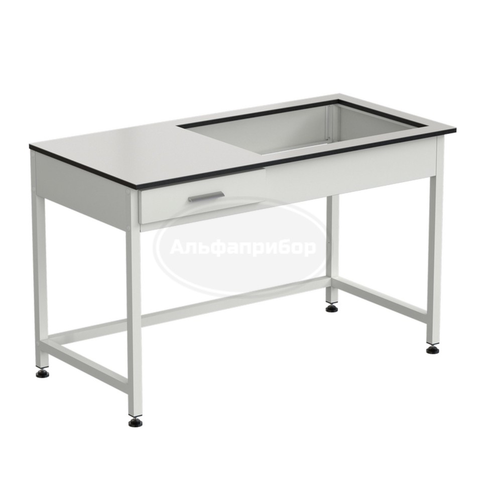 Приставка для весового стола 1200х600х750 мм, раб. поверхность - Labgrade (весовой стол справа)