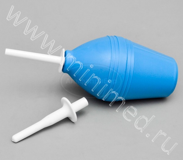 Спринцовка пластизольная поливинилхлоридная тип Б №8 (с двумя наконечниками), индивидуальная упаковка