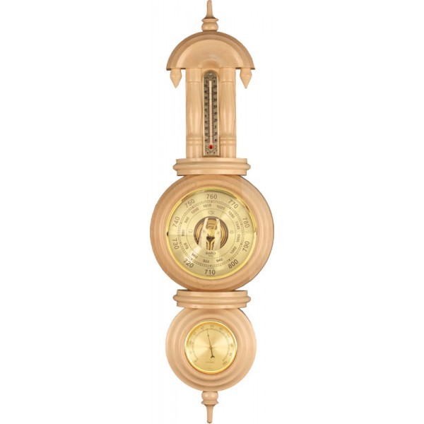 М-03 "Виндзор" метеостанция белая барометр