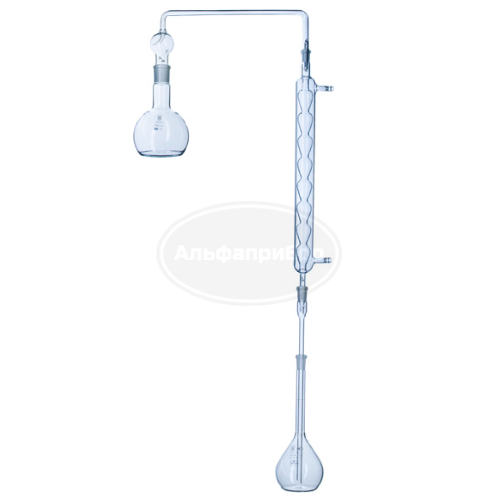 Прибор для перегонки спирта 500мл cо штативом ГФ 2.983.013