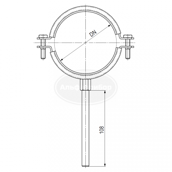 Обоймы-болты Ду 150