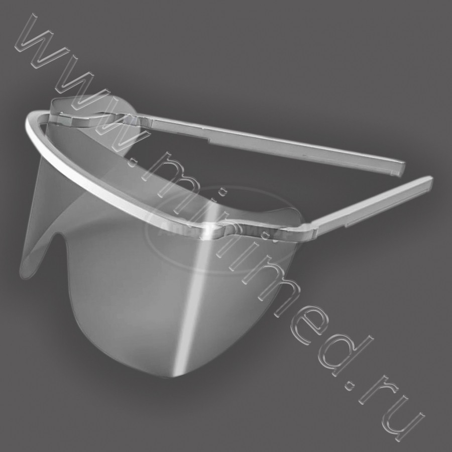 Очки-экран пластмассовые для предохранения глаз медицинского персонала ЭПГ-"ЕЛАТ"