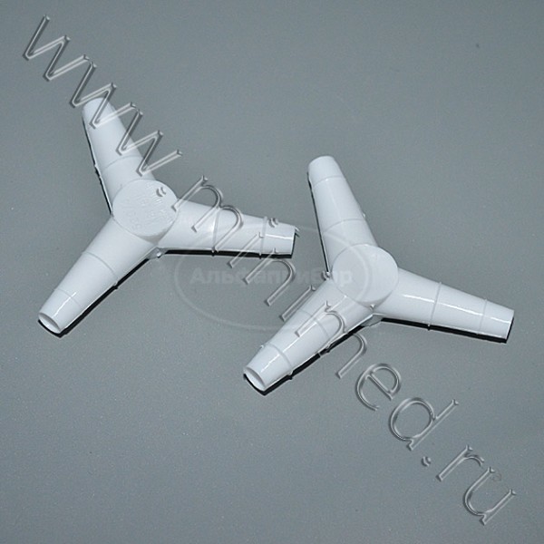 Переходник Y-образный 120°, наружный диаметр 10/11/12, п/п, Kartell, упаковка 10шт