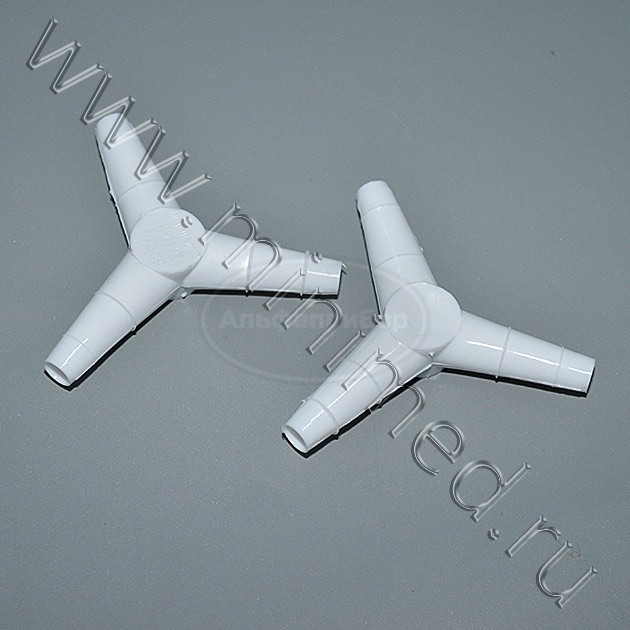 Переходник Y-образный 120°, наружный диаметр 10/11/12, п/п, Kartell, упаковка 10шт