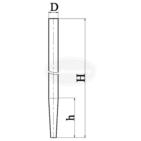Пробоотборник, эскиз 2-750