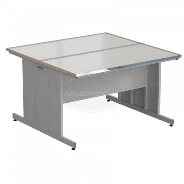 Стол островной 1515х1500х900 мм, раб. поверхность - Labgrade-лайт
