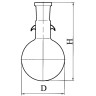 Колба К-1-2000-29/32 ТС ТУ 92-891.029-91