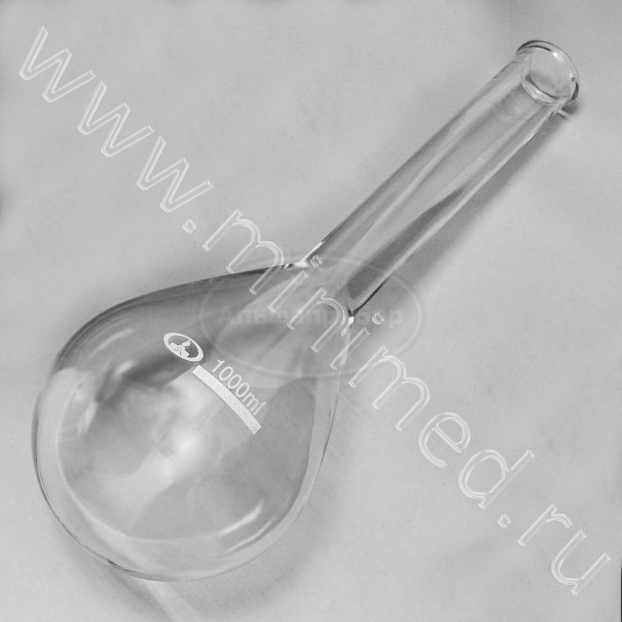 Колба Къельдаля 2-1000-34 ТУ 9464-019-29508133-2015, ТС, упаковка 2 /24шт, МиниМед