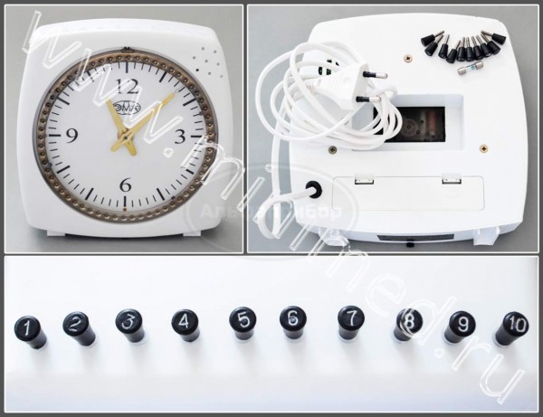 Часы настольные процедурные со звуковым сигналом ПЧ-3 по ТУ 9452-012-34711238-2006