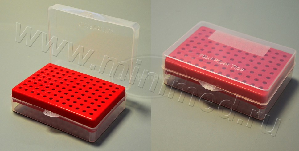 Штатив для наконечников 10 мкл, 96 гнезд, п/п