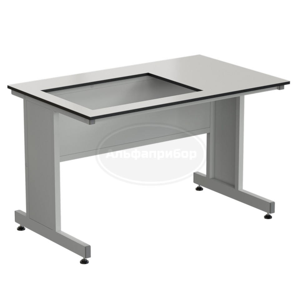 Приставка для весового стола 1200х750х750 мм, раб. поверхность - Labgrade (отверстие для весового стола слева)