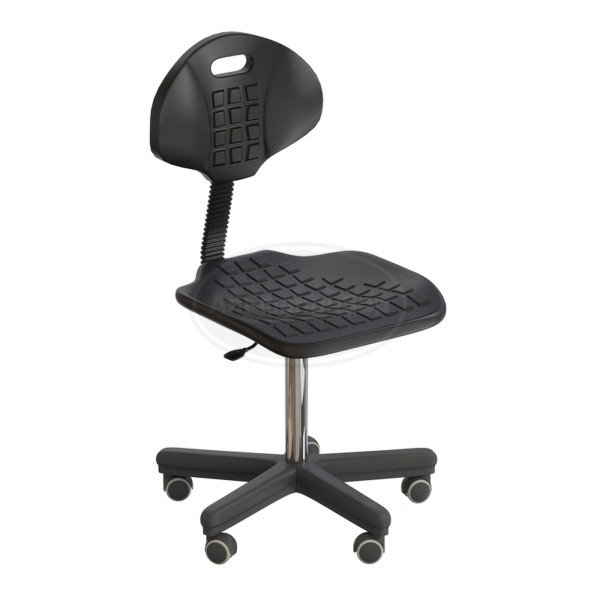 Стул офисный на роликах (высота 410-540 мм) (полиуретан)