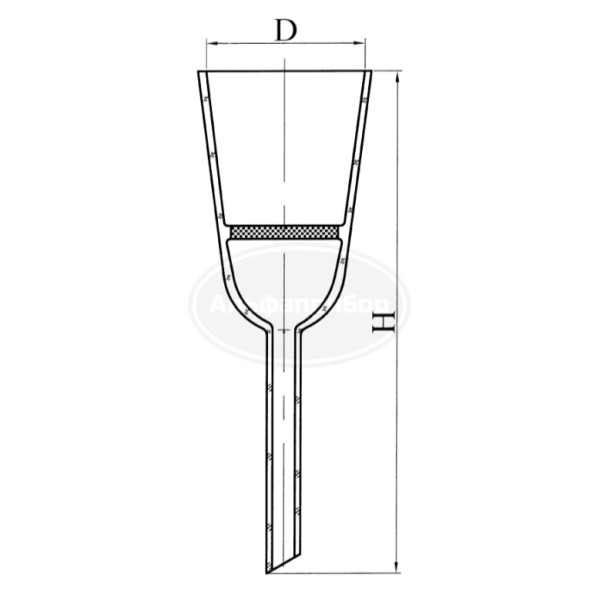 Воронка фильтровальная ВФ-1-10 пор 160 ГОСТ 25336-82